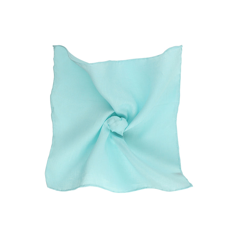 Einstecktuch Turquoise