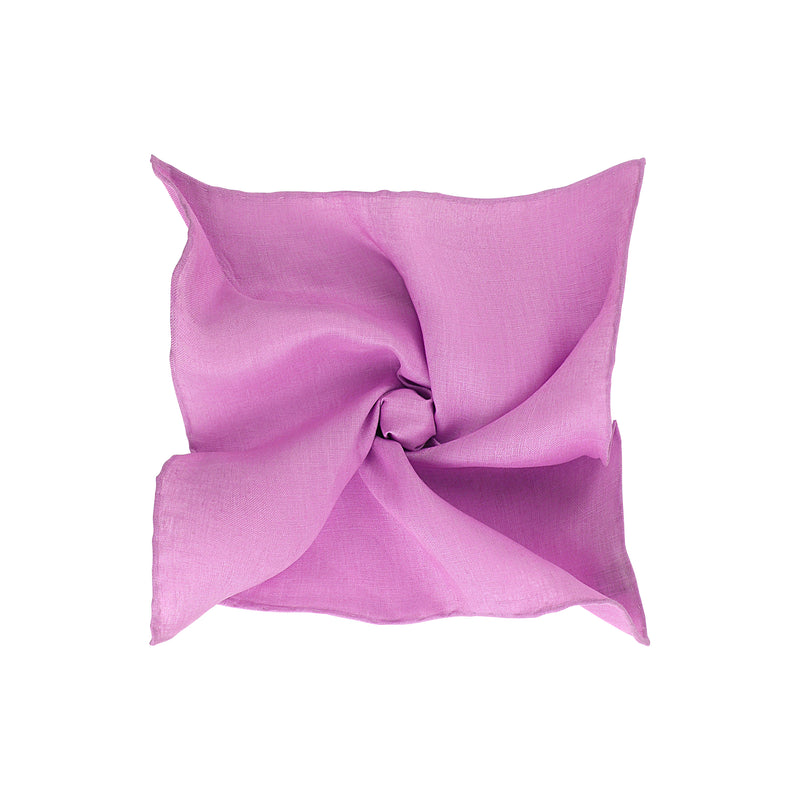 Einstecktuch Magenta